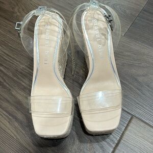 Gianni Bini raffia wedges